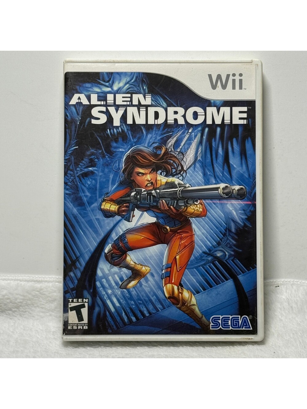 Alien Syndrome Nintendo Wii Complete In Box w/ Manual Sega